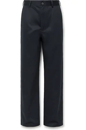 NILI LOTAN Corentin Straight-Leg Cotton-Twill Trousers - Men - - UK/US 34