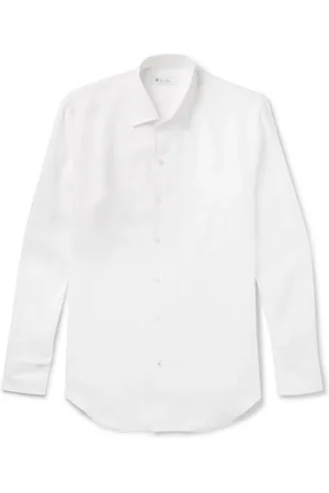 Loro Piana André Slub Linen Shirt - Men - - S