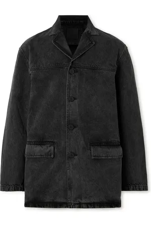 Givenchy Camp-Collar Denim Jacket - Men - - XS