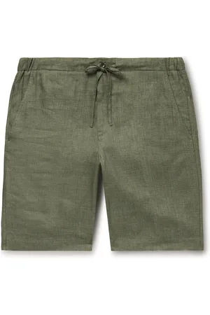 Loro Piana Straight-Leg Linen Drawstring Bermuda Shorts - Men - - XXXL
