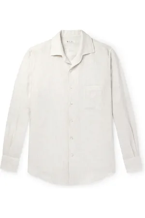 Loro Piana André Striped Linen Shirt - Men - - L