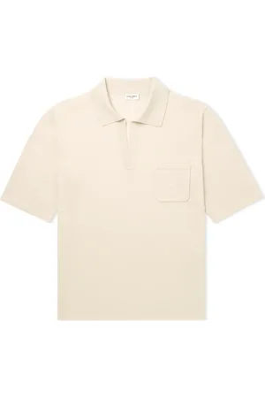 Saint Laurent Wool Polo Shirt - Men - - L
