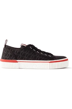 Christian Louboutin Pedro Junior Logo-Jacquard Canvas Sneakers - Men - - EU 44