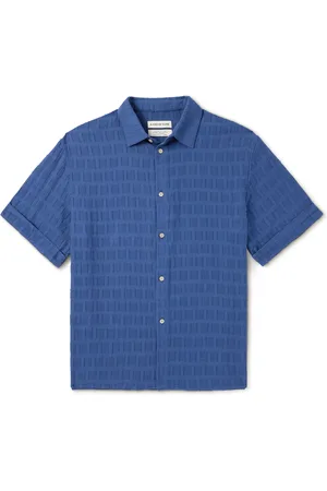 A KIND OF GUISE Elio Cotton-Jacquard Shirt - Men - - M