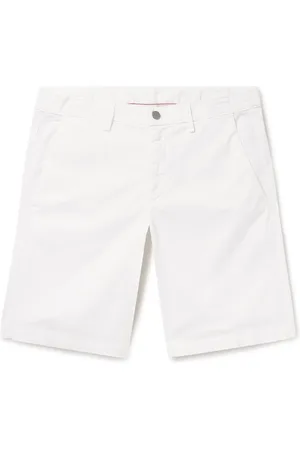 MASSIMO ALBA Vela Straight-Leg Stretch-Cotton Poplin Bermuda Shorts - Men - - IT 56