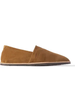 Brunello Cucinelli Suede Slippers - Men - - EU 44.5