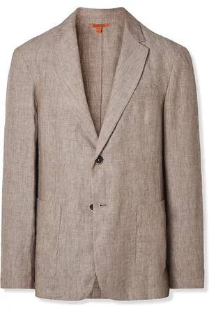 BARENA Borgo Linen Suit Jacket - Men - - IT 56