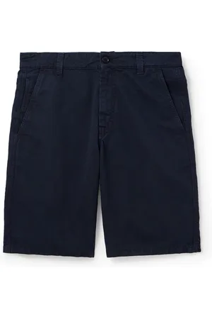 Aspesi Straight-Leg Cotton and Linen-Blend Bermuda Shorts - Men - - IT 48