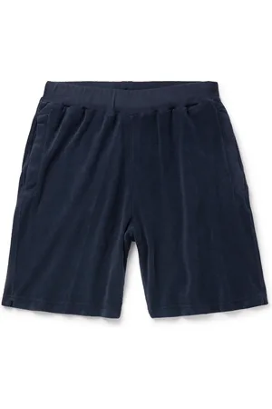 MASSIMO ALBA Bryan Straight-Leg Cotton-Blend Terry Shorts - Men - - S