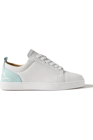 Christian Louboutin Fun Louis Junior Logo-Debossed Leather Sneakers - Men - - EU 44
