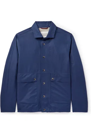 Brunello Cucinelli Linen and Silk-Blend Jacket - Men - - IT 54