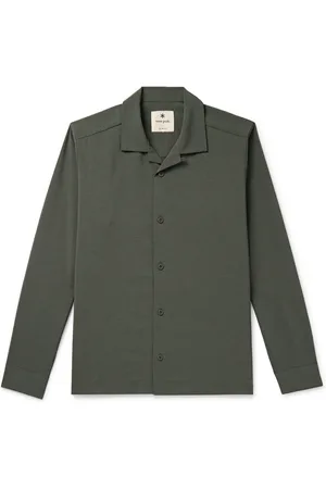 Snow Peak Convertible-Collar Crepe Shirt - Men - - S