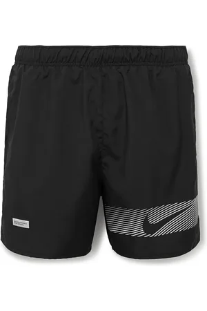 Nike Challenger Flash Straight-Leg Mesh-Trimmed Dri-FIT Shorts - Men - - S