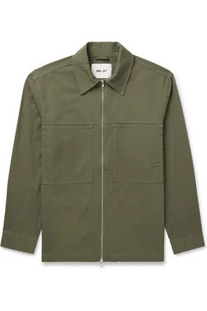 NN.07 Isak 1449 Organic Cotton-Blend Ripstop Jacket - Men - - M