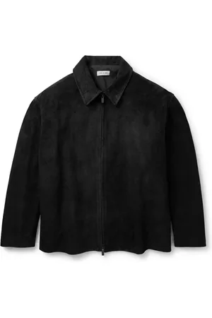 FEAR OF GOD Logo-Appliquéd Suede Jacket - Men - - S