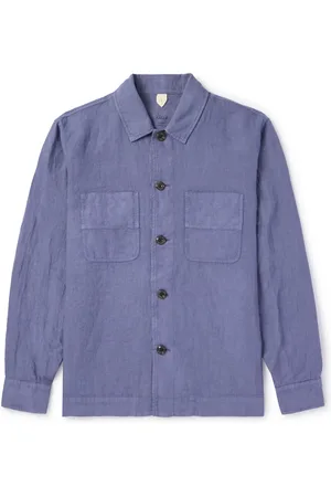 ALTEA Dawson Linen Overshirt - Men - - S
