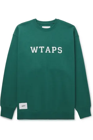 Wtaps Logo-Appliquéd Cotton-Jersey Sweatshirt - Men - - S
