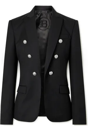 Balmain Slim-Fit Wool-Twill Blazer - Men - - IT 48