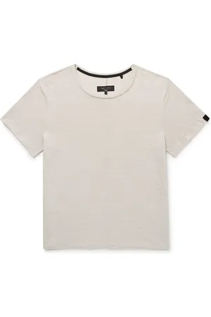 RAG&BONE Classic Mercerised Linen T-Shirt - Men - - L