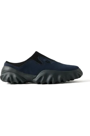 Oakley Brain Dead Chop Saw Logo-Embellished Mesh and Suede Slip-On Sneakers - Men - - US 8