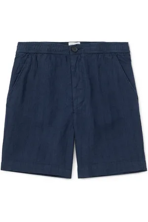 OLIVER SPENCER Osborne Straight-Leg Linen Shorts - Men - - L