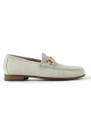 YUKETEN Ischia Horsebit Suede Loafers - Men - - EU 41