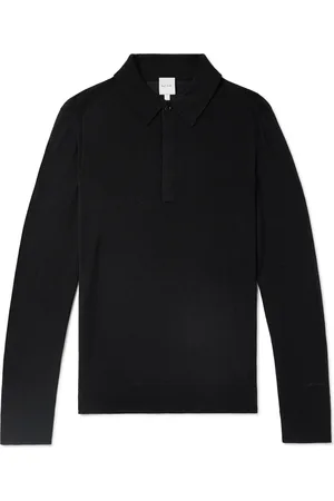 Paul Smith Embroidered Merino Wool Polo Shirt - Men - - S