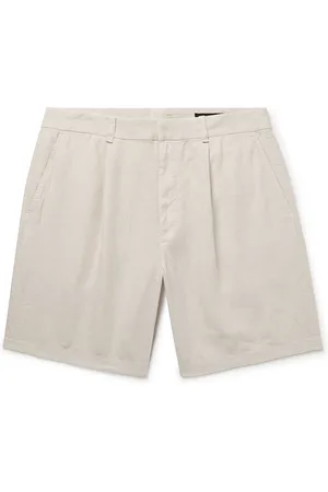 RAG&BONE Elliot Straight-Leg Pleated Linen Shorts - Men - - UK/US 34