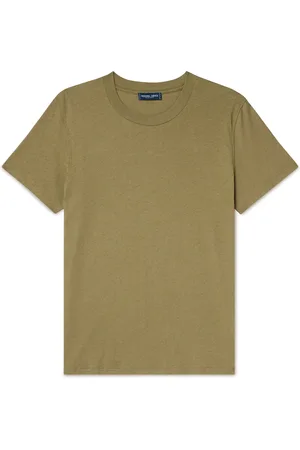 Frescobol Carioca Lucio Cotton and Linen-Blend Jersey T-Shirt - Men - - M