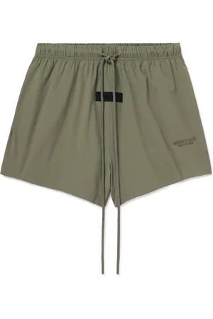 FEAR OF GOD Straight-Leg Logo-Appliquéd Shell Drawstring Shorts - Men - - XXS