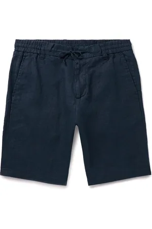 NN.07 Seb 1454 Straight-Leg Linen Drawstring Shorts - Men - - UK/US 30