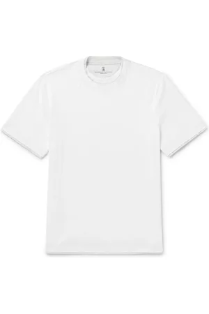 Brunello Cucinelli Layered Cotton-Jersey T-Shirt - Men - - M