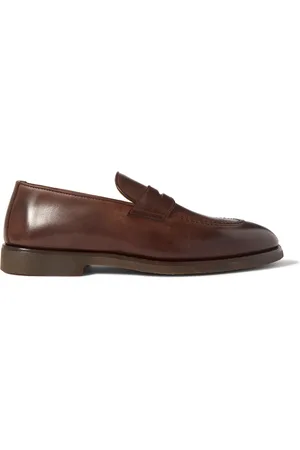 Brunello Cucinelli Leather Penny Loafers - Men - - EU 41