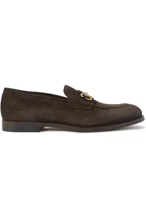 Brunello Cucinelli Horsebit-Embellished Suede Loafers - Men - - EU 42