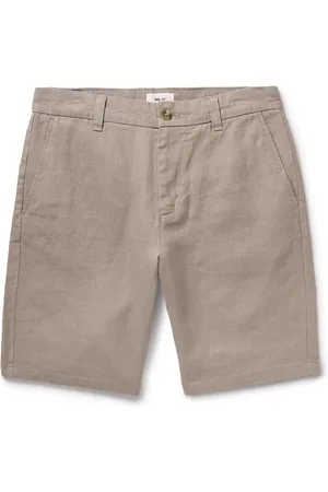 NN.07 Crown 1454 Straight-Leg Linen Shorts - Men - - UK/US 29