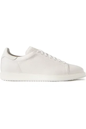 Brunello Cucinelli Full-Grain Leather Sneakers - Men - - EU 42