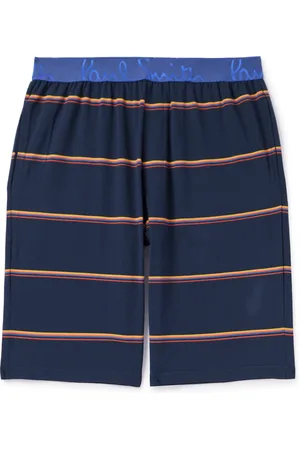 Paul Smith Striped Stretch-Cotton Jersey Pyjama Shorts - Men - - XL