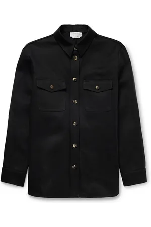 GABRIELA HEARST Everly Cotton-Twill Overshirt - Men - - IT 54