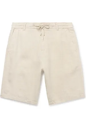 NN.07 Seb 1454 Straight-Leg Linen Drawstring Shorts - Men - - UK/US 28