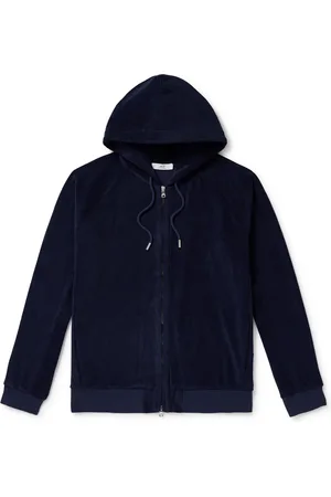 Mr P. Organic Cotton-Terry Zip-Up Hoodie - Men - - XS