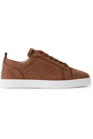 Christian Louboutin Louis Junior Full-Grain Suede Sneakers - Men - - EU 41.5