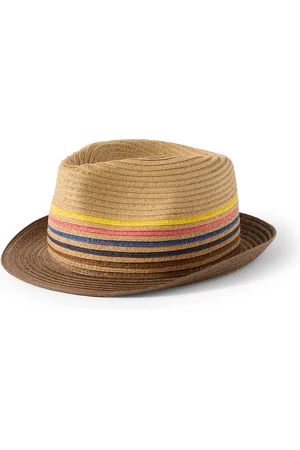 Paul Smith Striped Raffia Fedora - Men - - S
