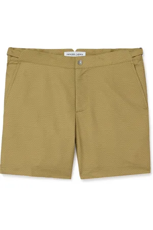 Frescobol Carioca Rio Straight-Leg Mid-Length Striped Recycled Swim Shorts - Men - - UK/US 30