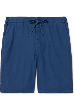 Frescobol Carioca Sergio Straight-Leg Linen-Blend Drawstring Shorts - Men - - UK/US 34