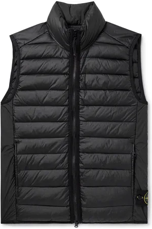 Stone Island Logo-Appliquéd Quilted Shell Down Gilet - Men - - M
