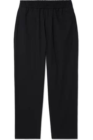 OFFICINE GENERALE Walter Straight-Leg Cotton-Seersucker Suit Trousers - Men - - IT 54