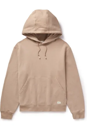 Saint Laurent Oversized Logo-Appliquéd Cotton-Jersey Hoodie - Men - - S