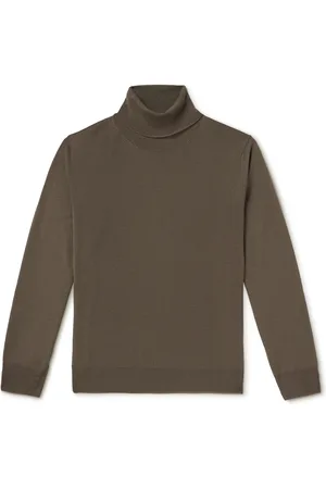 CANALI Merino Wool Rollneck Sweater - Men - - IT 56