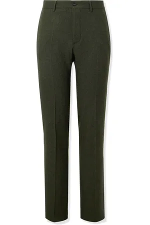 MASSIMO ALBA Mauko Slim-Fit Straight-Leg Wool Suit Trousers - Men - - IT 52