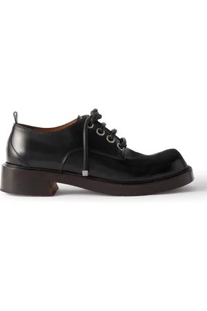 Alexander McQueen Debossed Leather Shoes - Men - - EU 41
